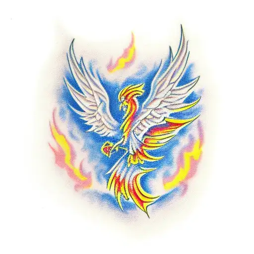 Phoenix That Came Out From Fire