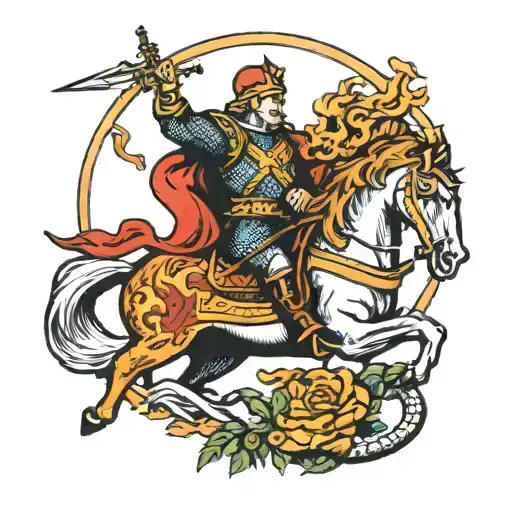 Saint George Slaying Dragon