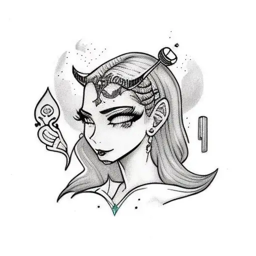 Dibujame A Feyre Archeron A Color