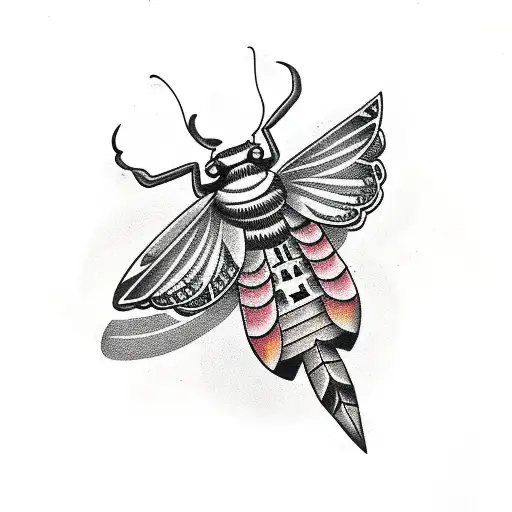 Death Moth In A Casket