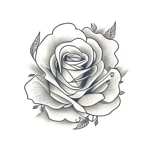 Flowers Simple Fine Line Bouquet Feminine