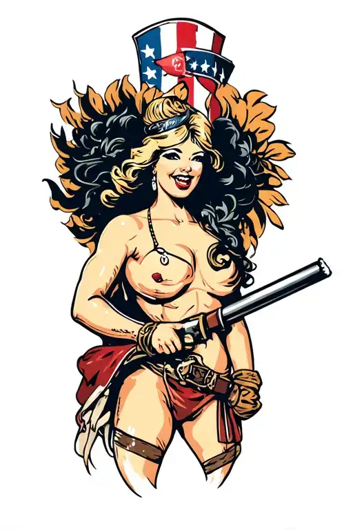 Sheild Madden Pin Up