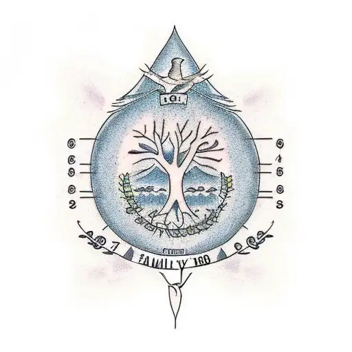 Family Tree With Birds