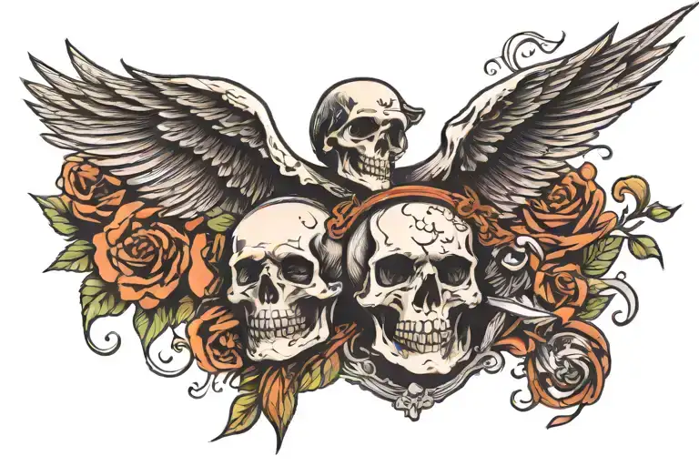 Don't Fear The Reaper Chest To Shoulder And Arm