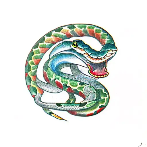 Mexican Snake For My Left Arm