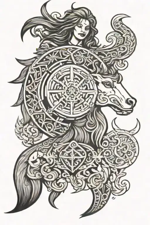 Norse Tattoo For Women