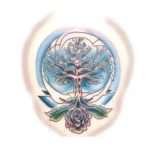 Death Hugging Tree Of Life