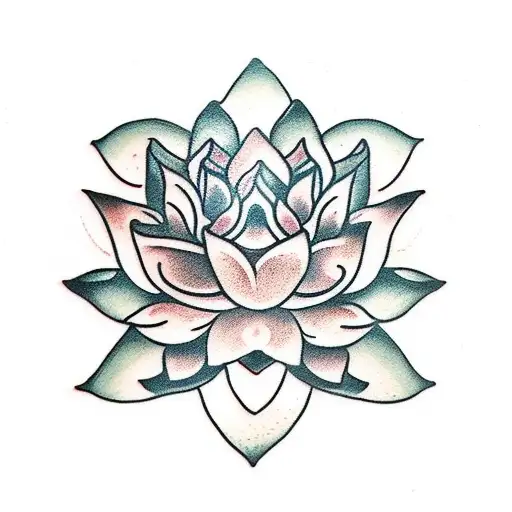 Hands Fingers Shaped Like A Lotus Flower