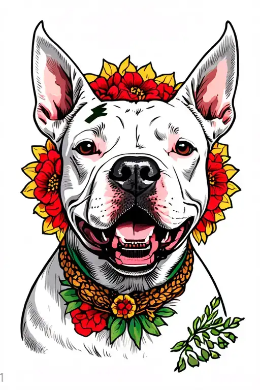 White Bull Terrier