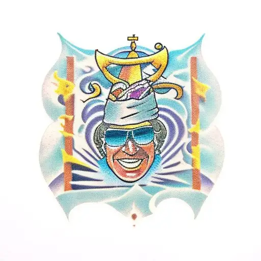 Jimmy Buffett Tarot Card