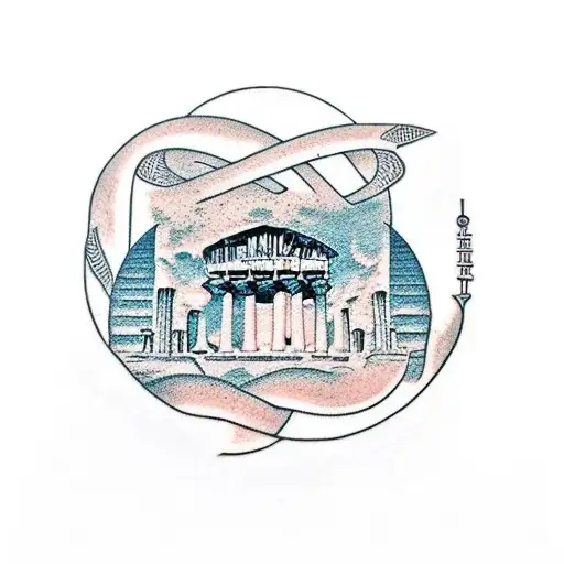 Mysterious Ancient Greek Ruins Intertwined With Egyptian Hieroglyphics