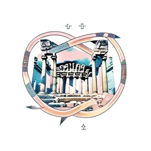 Mysterious Ancient Greek Ruins Intertwined With Egyptian Hieroglyphics