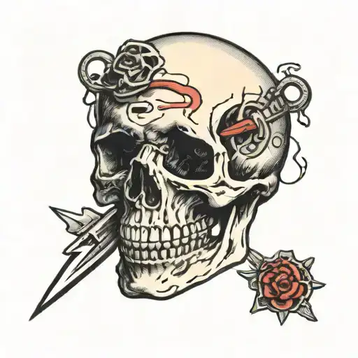 Skull Getting A Lobotomy