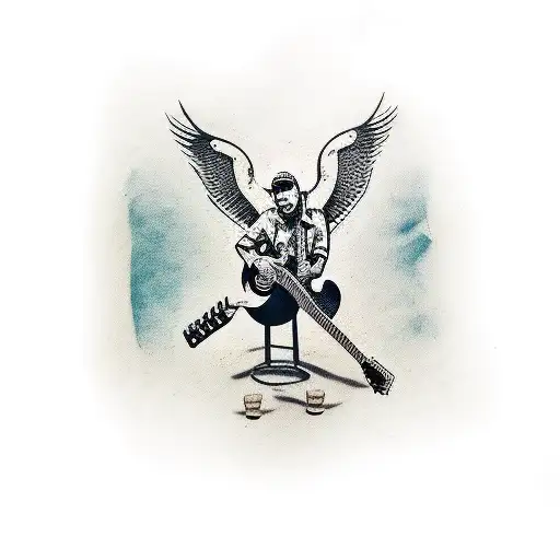 Mike Ness With Guitar