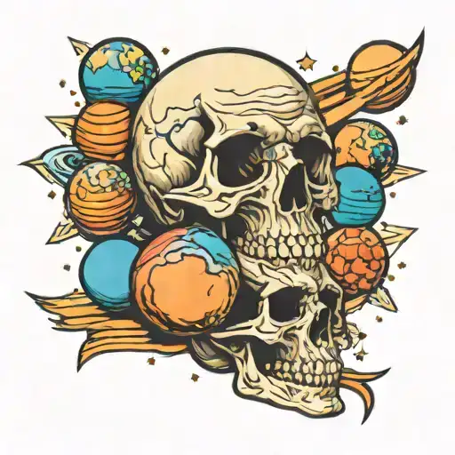 Planets And The Skull