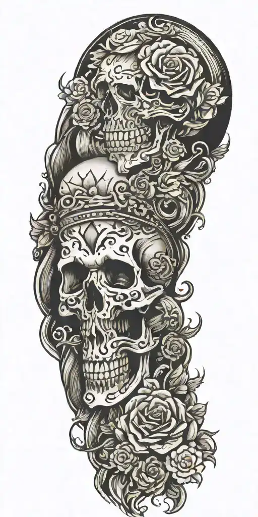 Give Me A Old School Tattoo Sleeve Design
