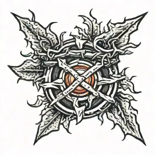 Crown Of Thorns Intertwined