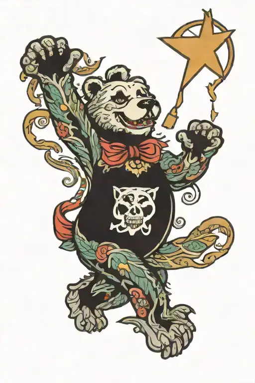 Grateful Dead Dancing Bear