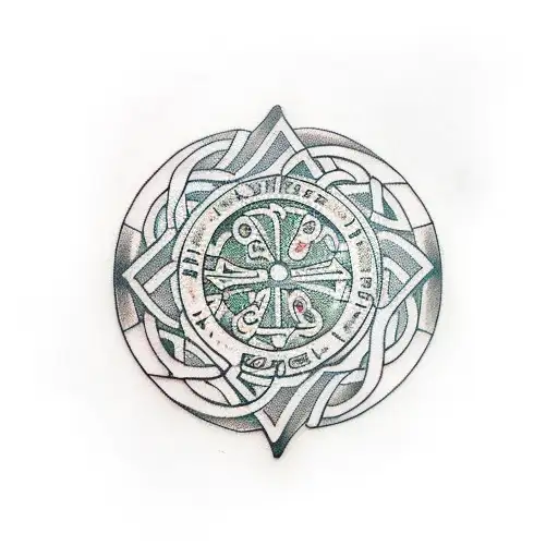 Ancient Irish Alchemy Circle