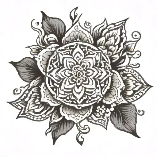 Floral Mandala Design