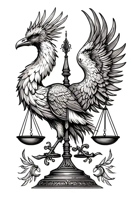 Phoenix And Libra Scale