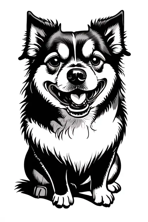 Traditional Japanese Food Dog