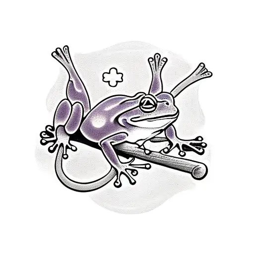 Cartoon Cute Frog