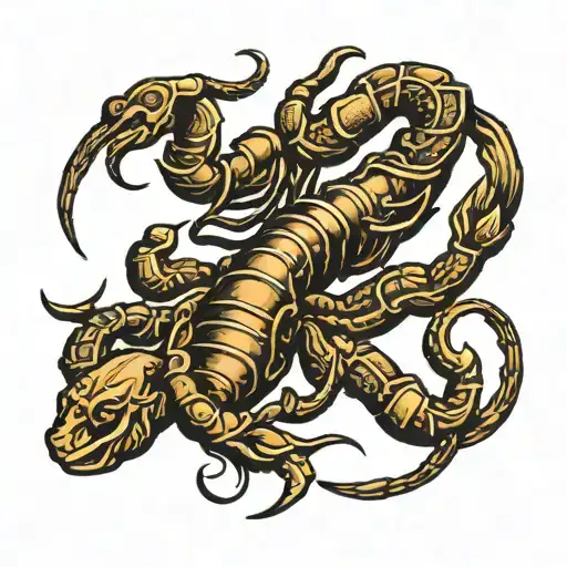 Scorpio Zodiac Sign Intertwined With Kaden