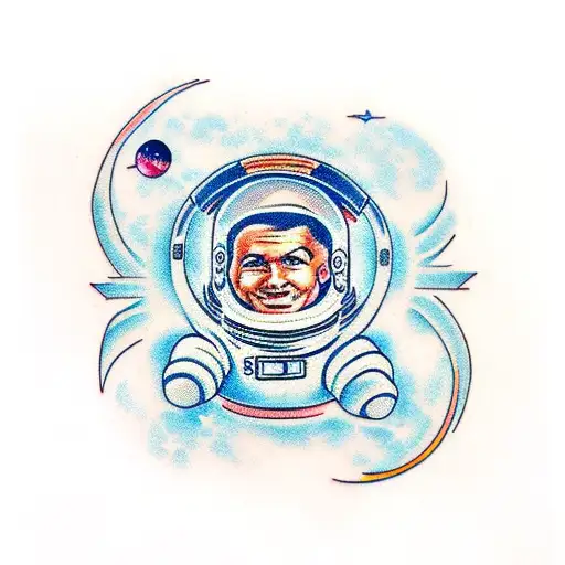 Astronaut Old School