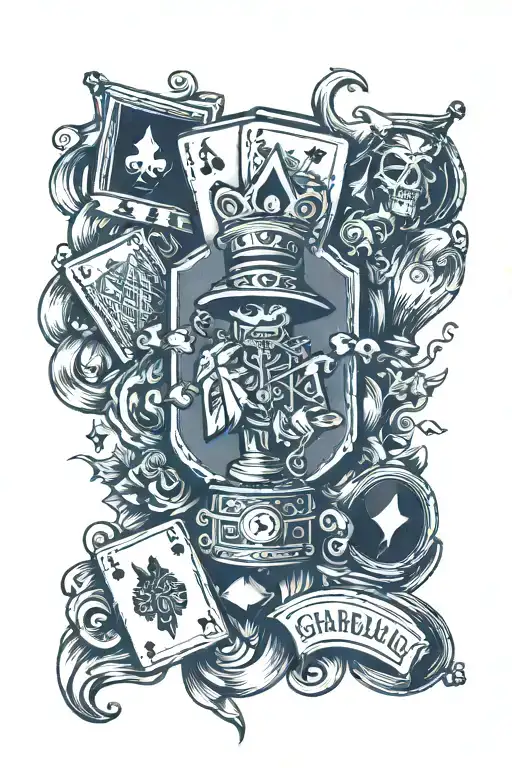 Symbolising Gambling Themed