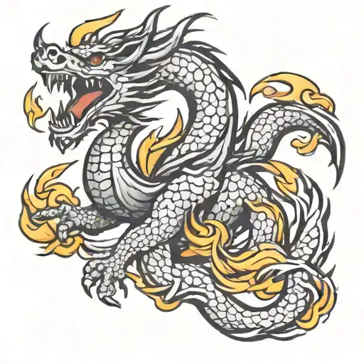 Flaming Dragon