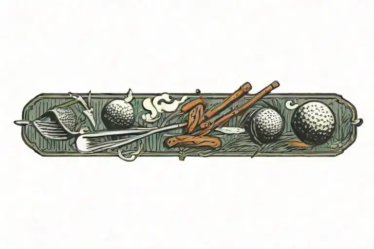 Golf Course Grilling Barbecue