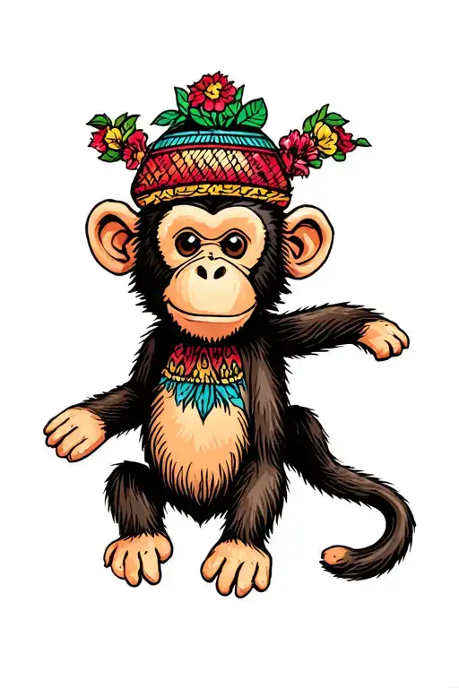 Animal Kingdom Monkey Stuffed Animal