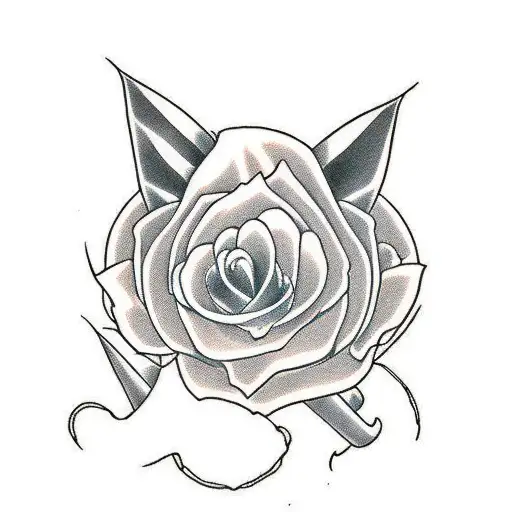 Anime Black And Withe