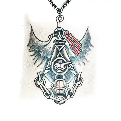 Chain With Dagger Pendant