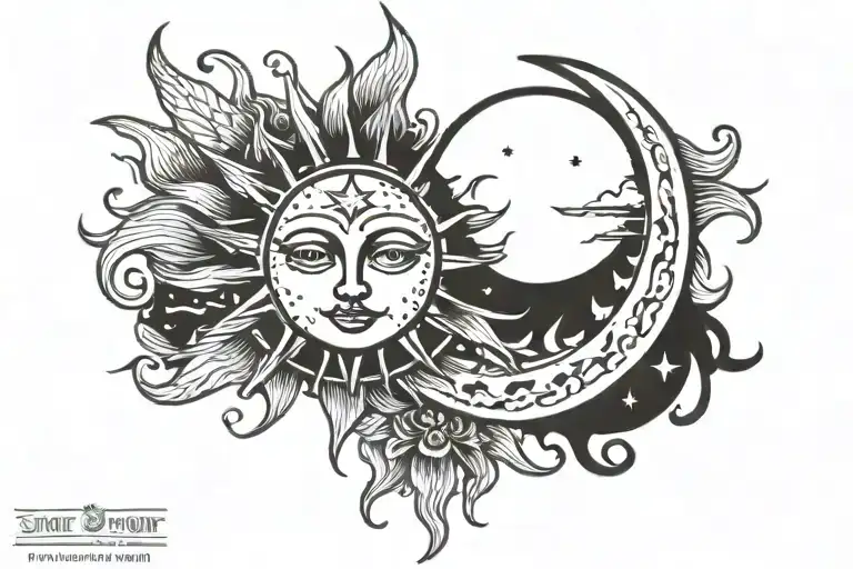 Sun And Moon Rising