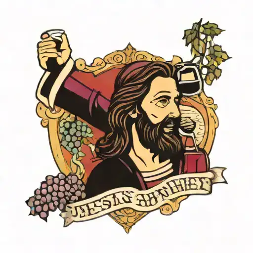 Jesus And Wine