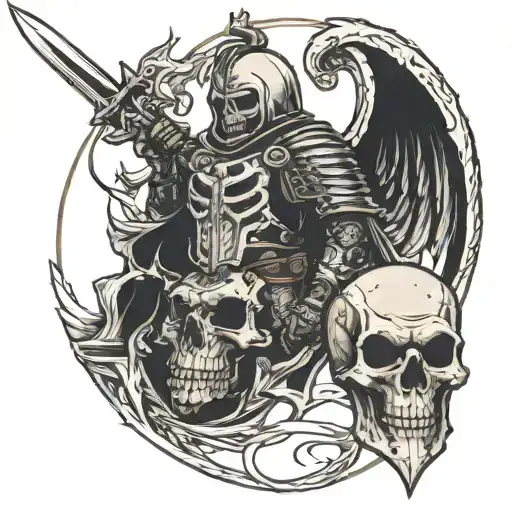 Brand Of Sacrifice Berserk Skull Knight