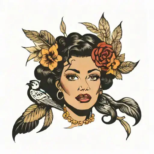 Artenea In Black Tradi American Woman