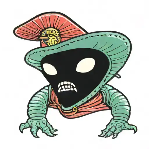 Alien Wearing A Communist Hat