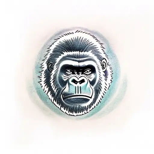 Weed Bud Shape Like Gorilla Face