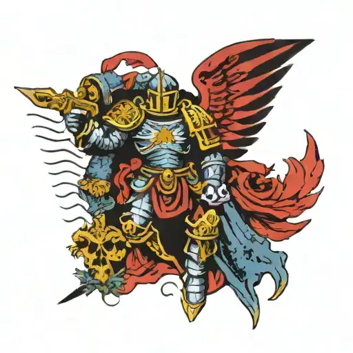 Spacemarine Warhammer 40K Real Size