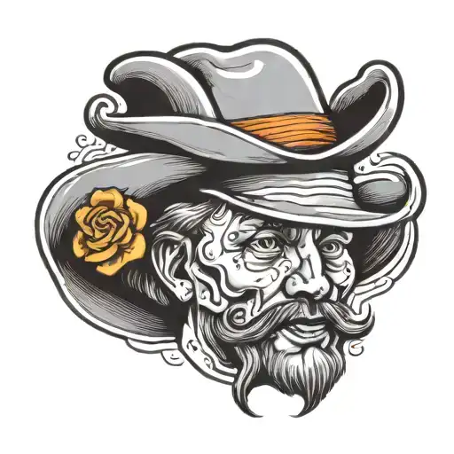 Jelly Baby Wearing A Cowboy Hat