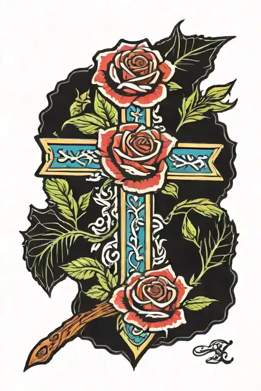 Lutheran Rose Cross Over 82Nd Airborne Patch