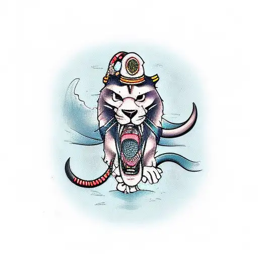 Mysterious Animal In The Darl