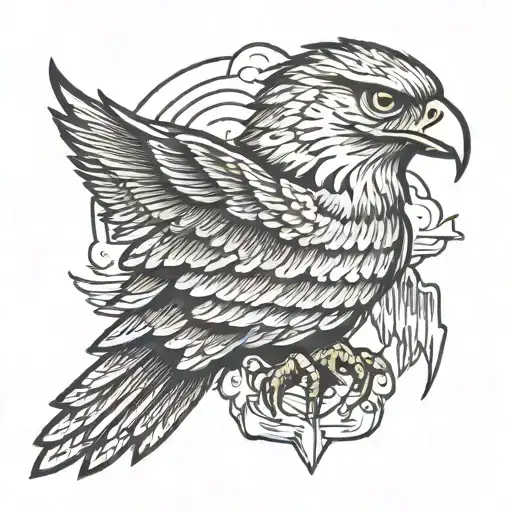 Hawk Made Of Thunder