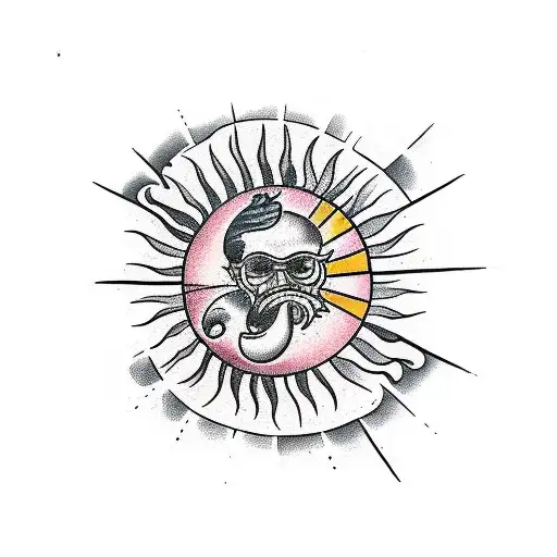 Person Reaching For Sun