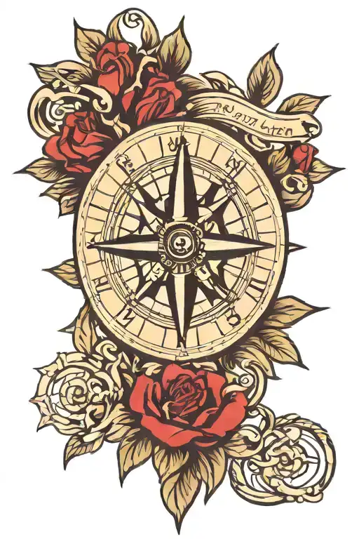 Traditional Compass Rose