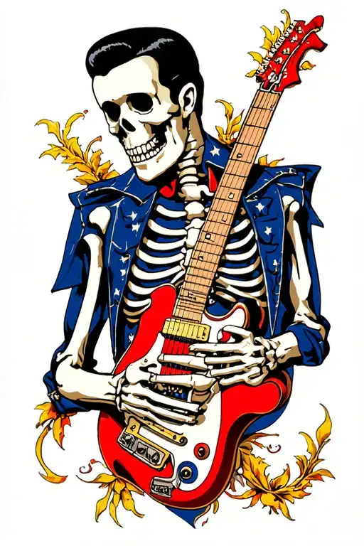 Freddy Mercury Skeleton