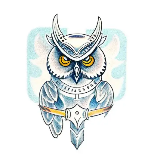Owl With Armor